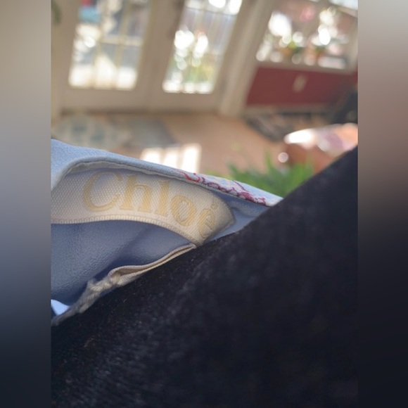 Chloe Downy Blue Mini Dress - Picture 7 of 9